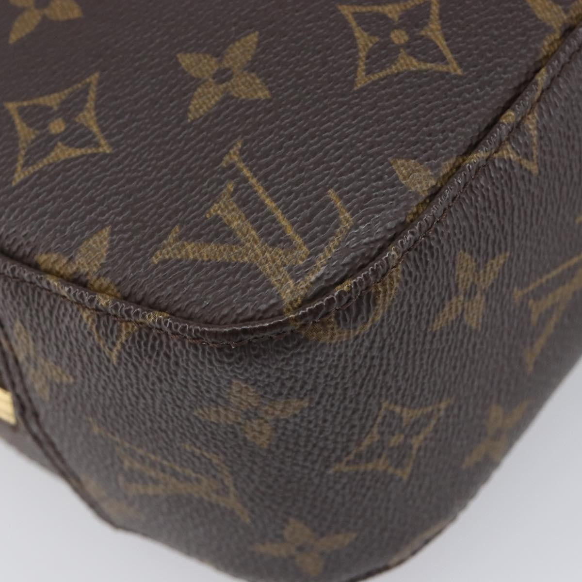 Louis Vuitton Spontini Monogram Canvas Brown Canvas Handbag (Pre-Owned)