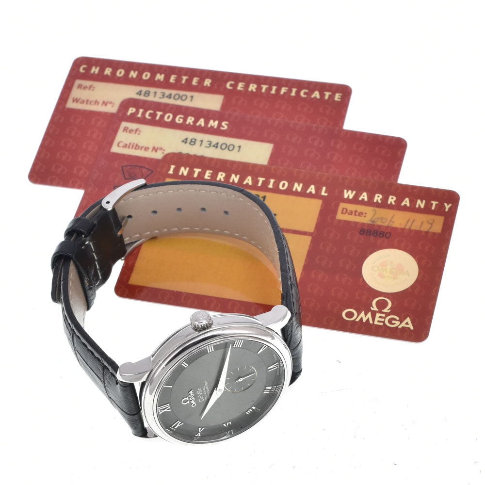 Omega De Ville Prestige Co-Axial Chronometer Automatic Stainless Steel Watch (Pre-Owned)