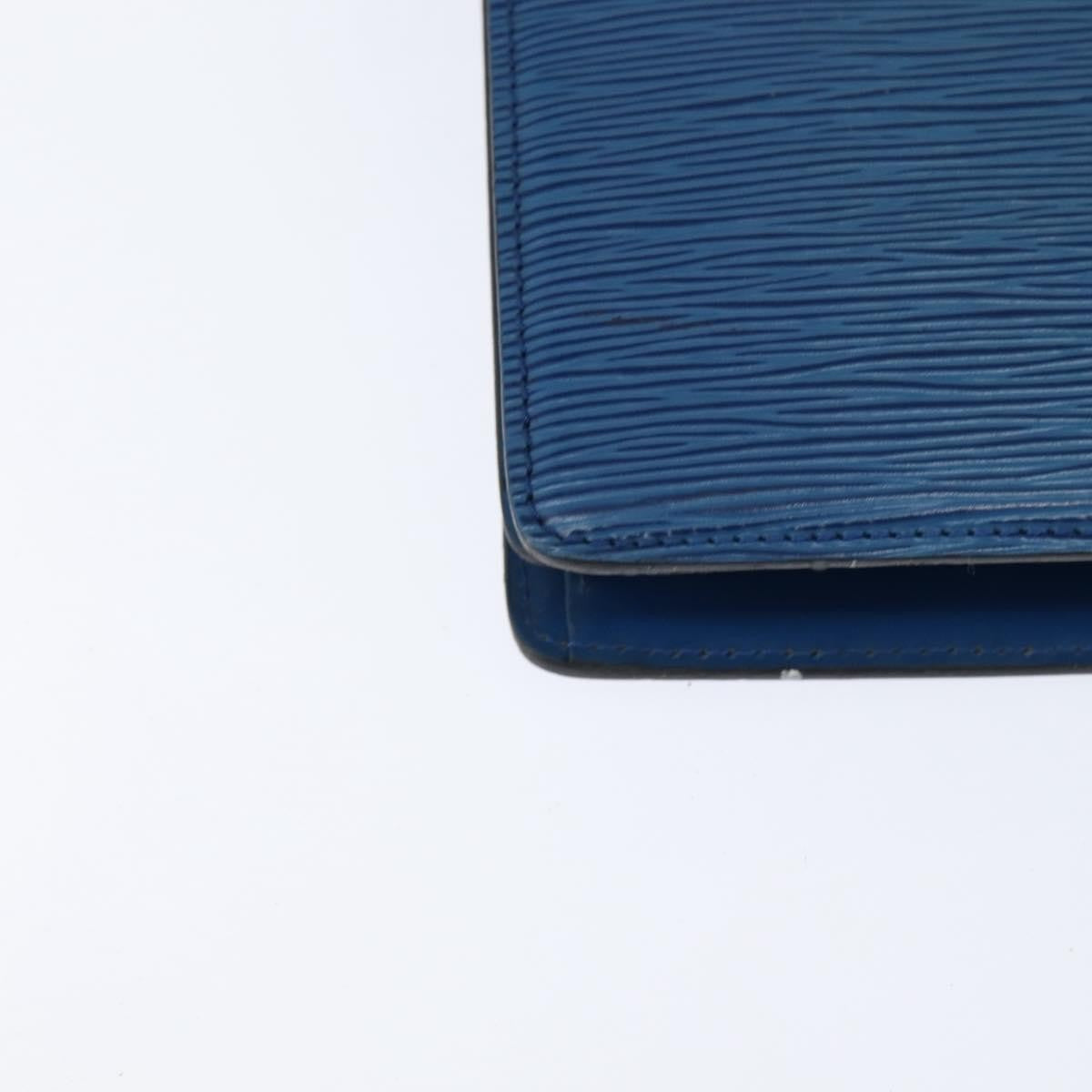 Louis Vuitton Capucines Epi Leather Blue Leather Shoulder Bag Bag (Pre-Owned)