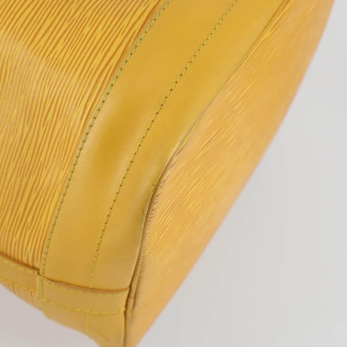 Louis Vuitton Noe Epi Leather Yellow Leather Shoulder Bag Bag (Pre-Owned)