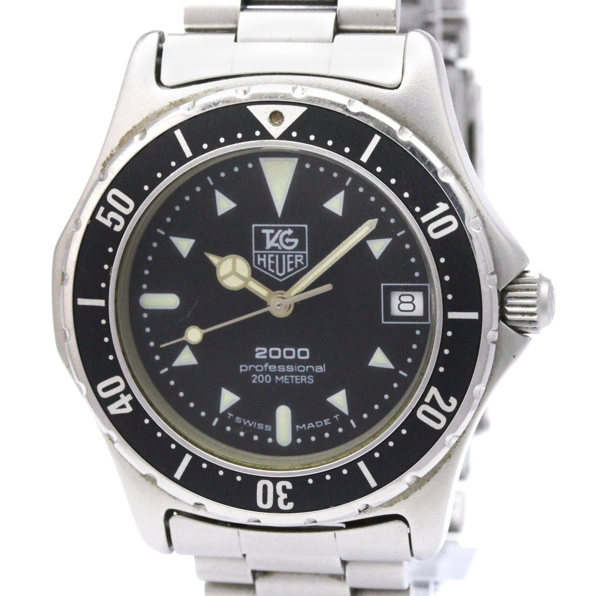 Tag Heuer 2000 Professional 200M Quartz Stainless Steel Watch (Pre-Owned)