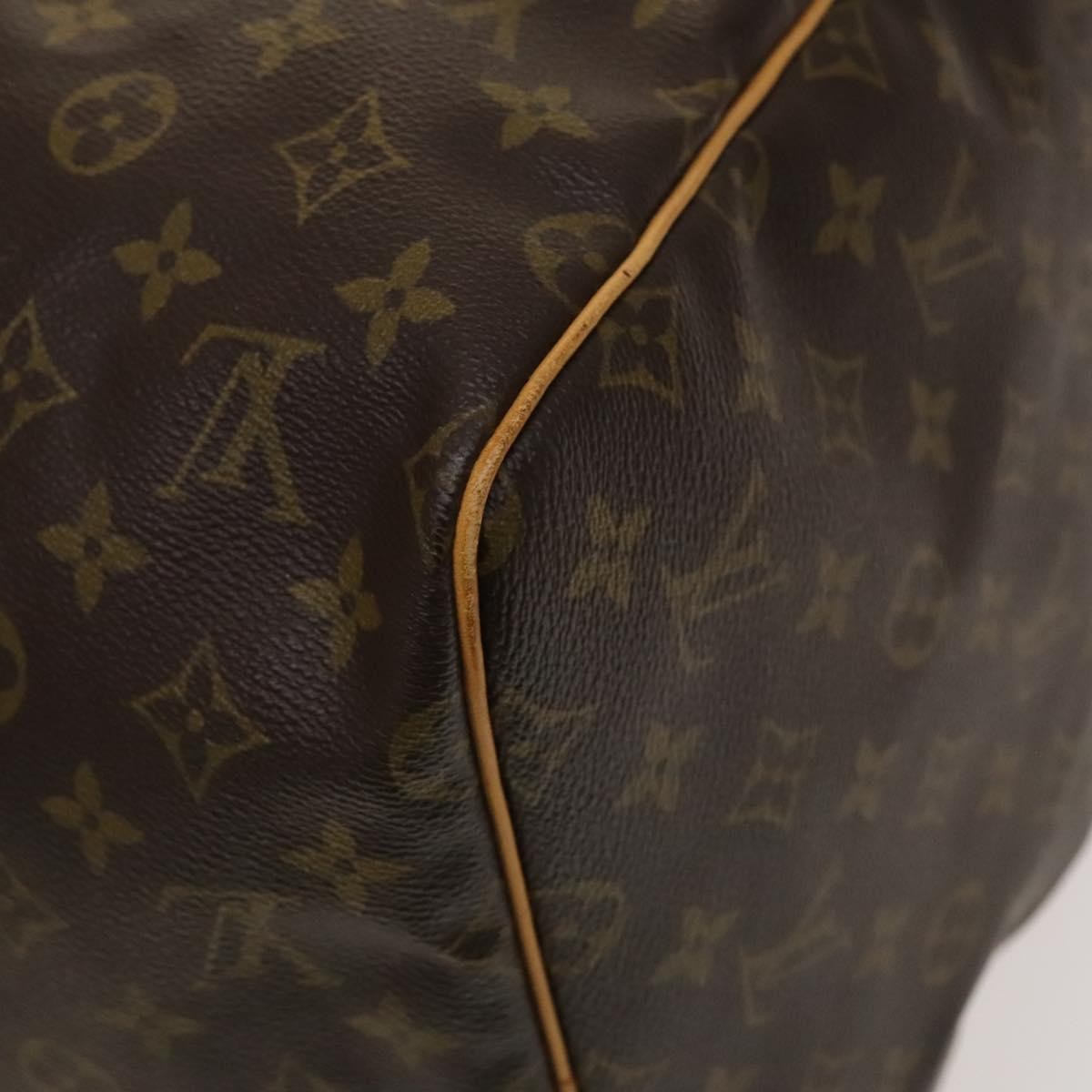 Louis Vuitton Keepall Monogram Canvas Brown Canvas Travel Bag Bag (Pre-Owned)