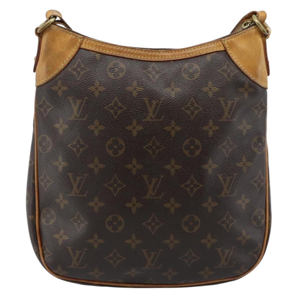 Louis Vuitton Odeon Handbag Monogram Canvas Brown Canvas Handbag (Pre-Owned)