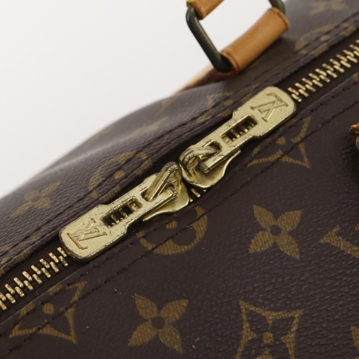 Louis Vuitton Keepall Monogram Canvas Brown Canvas Travel Bag Bag (Pre-Owned)