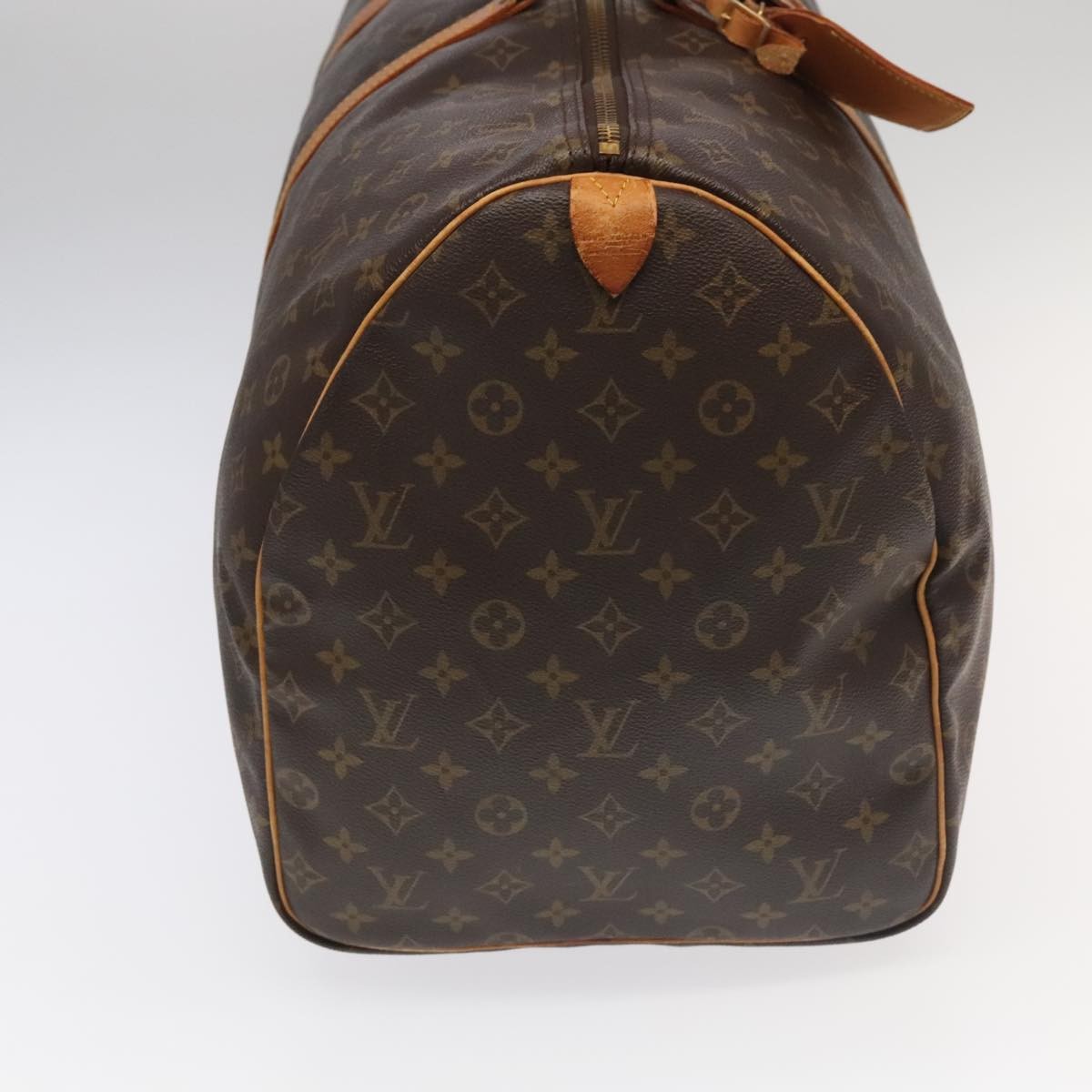 Louis Vuitton Keepall Monogram Canvas Brown Canvas Travel Bag Bag (Pre-Owned)