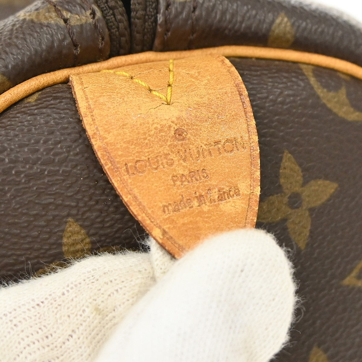 Louis Vuitton Keepall Monogram Canvas Brown Canvas Travel Bag Bag (Pre-Owned)