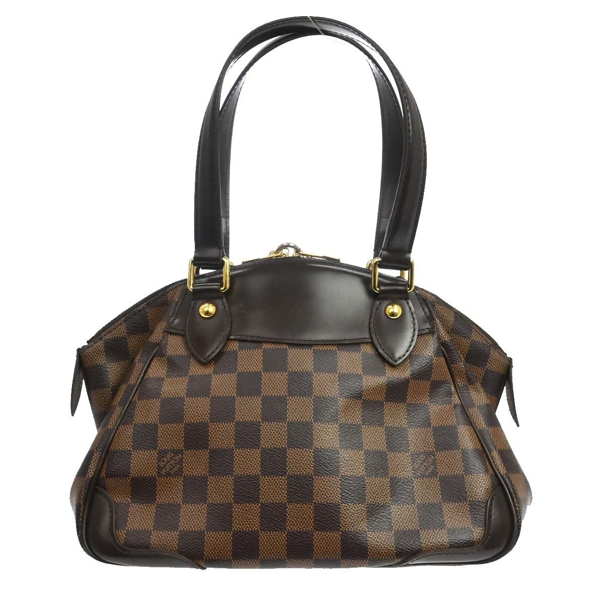 Louis Vuitton Verona Damier Brown Canvas Handbag (Pre-Owned)