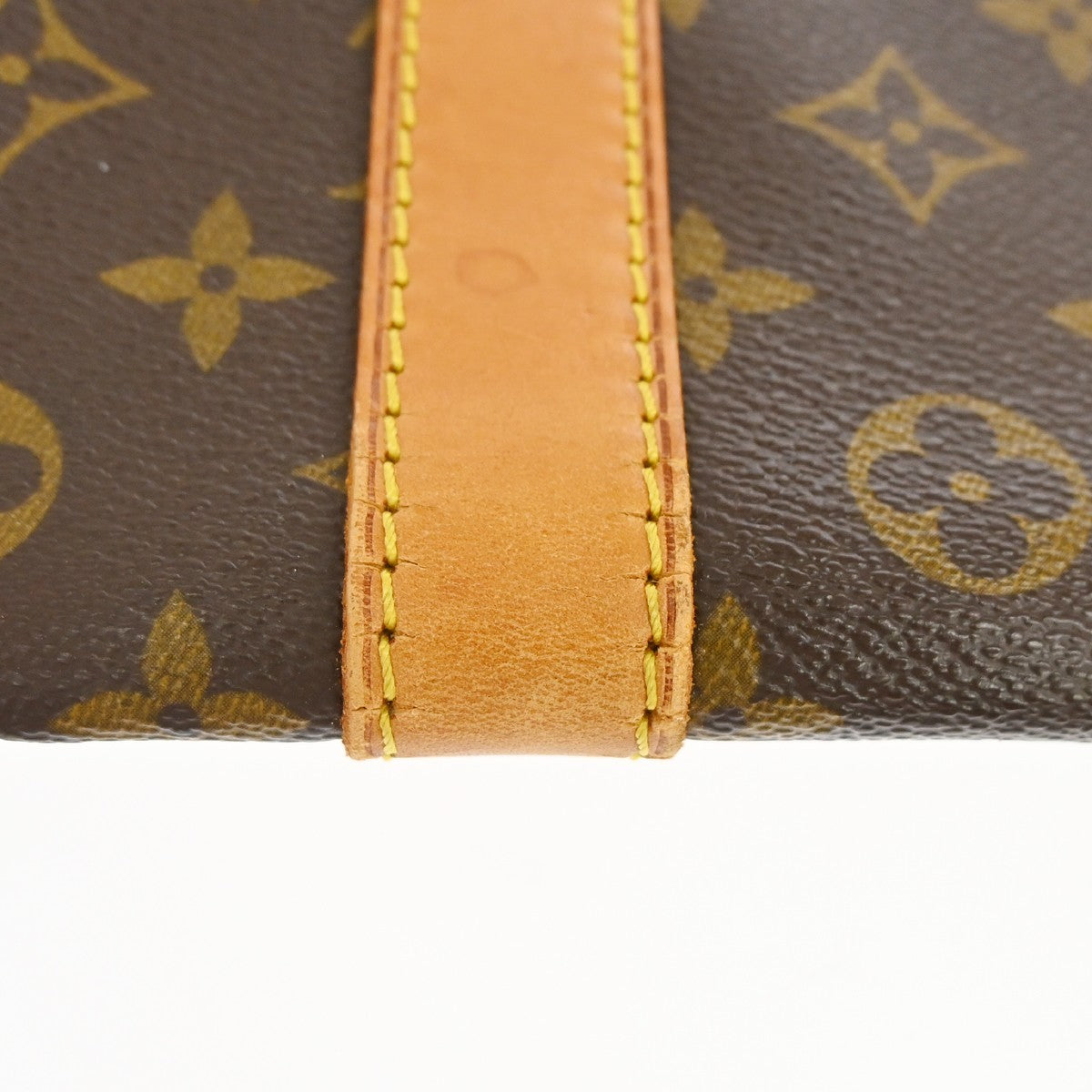 Louis Vuitton Keepall Monogram Canvas Brown Canvas Travel Bag Bag (Pre-Owned)