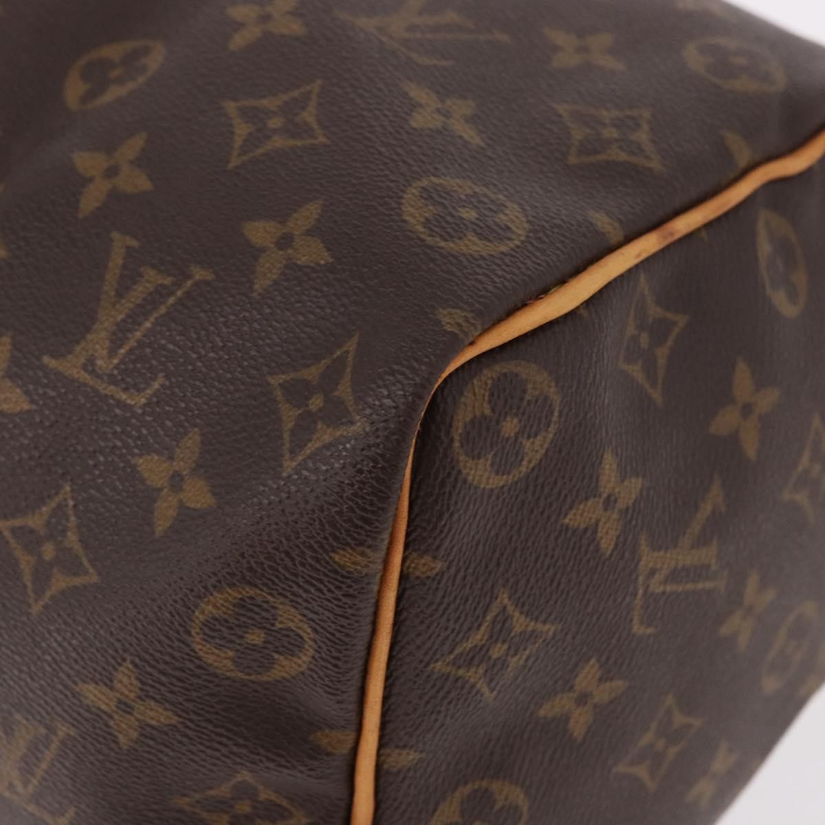 Louis Vuitton Speedy Monogram Canvas Brown Canvas Handbag (Pre-Owned)