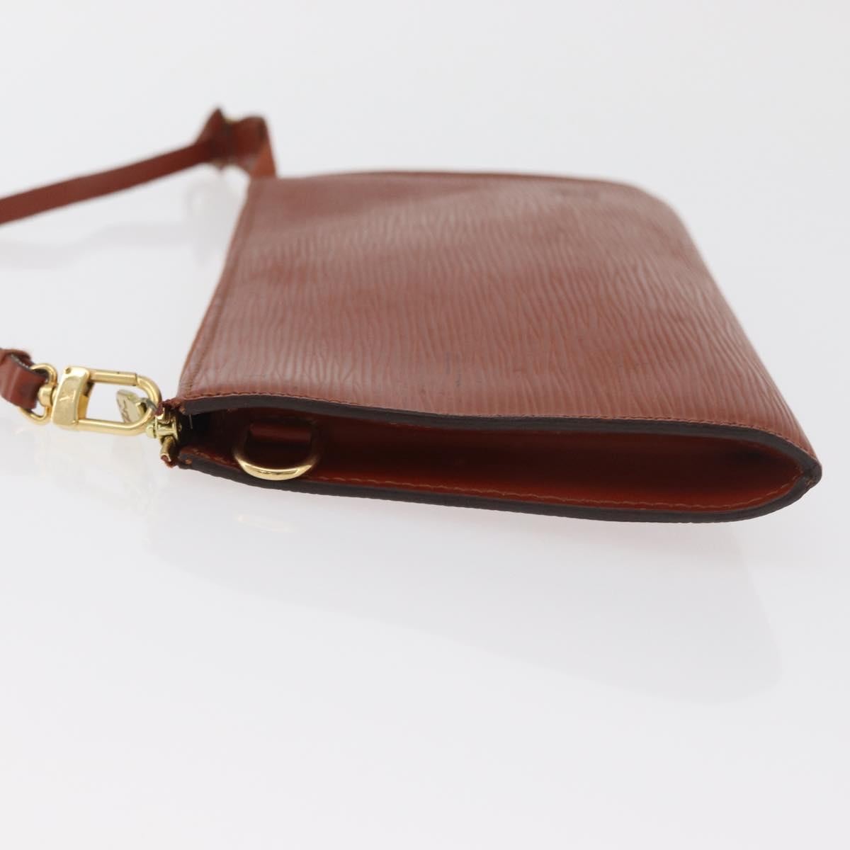 Louis Vuitton Pochette Accessoires Epi Leather Brown Leather Clutche & Pouche Bag (Pre-Owned)