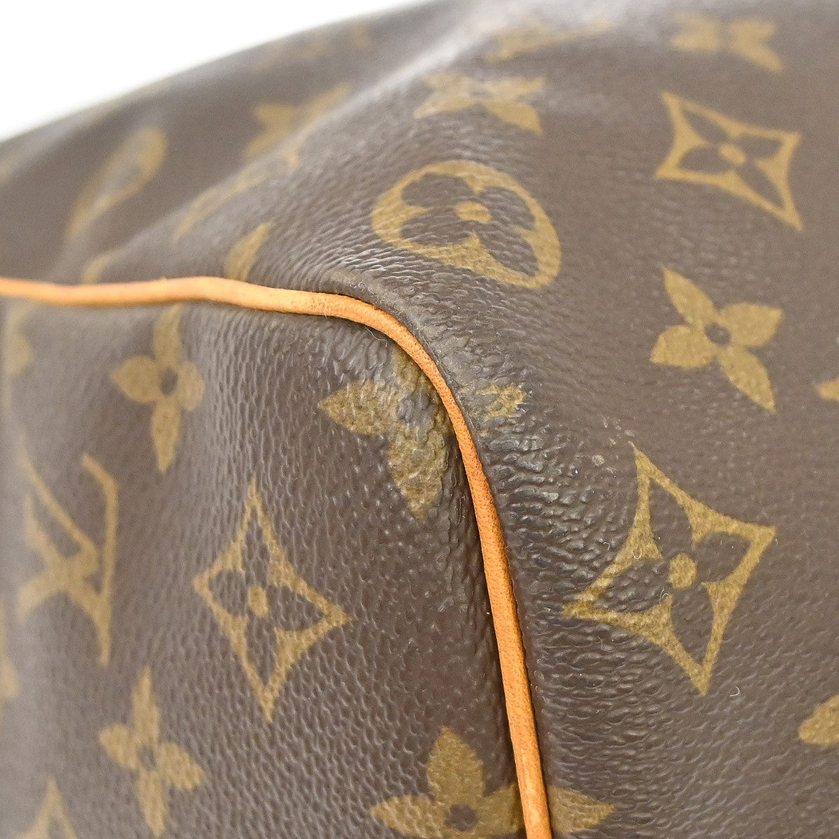 Louis Vuitton Keepall Monogram Canvas Brown Canvas Travel Bag Bag (Pre-Owned)