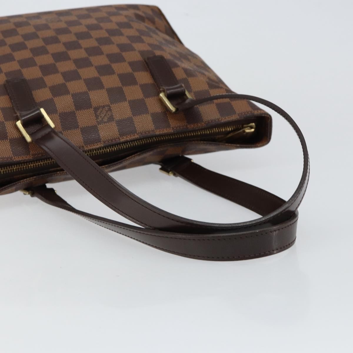Louis Vuitton Cabas Piano Damier Brown Canvas Tote Bag Bag (Pre-Owned)