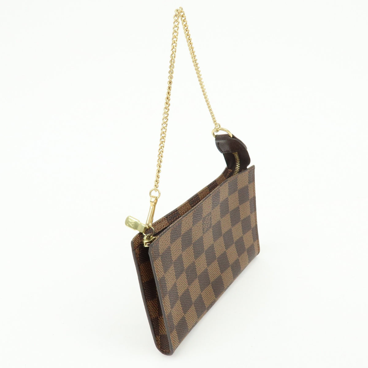 Louis Vuitton Marais Bucket Zip Damier Brown Canvas Clutche & Pouche Bag (Pre-Owned)