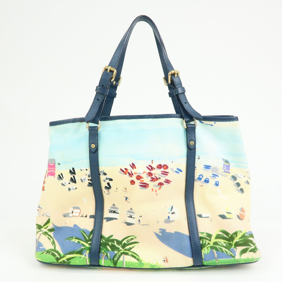 Louis Vuitton Ailleurs Cabas Limited Edition Printed Canvas Multicolour Canvas Tote Bag Bag (Pre-Owned)