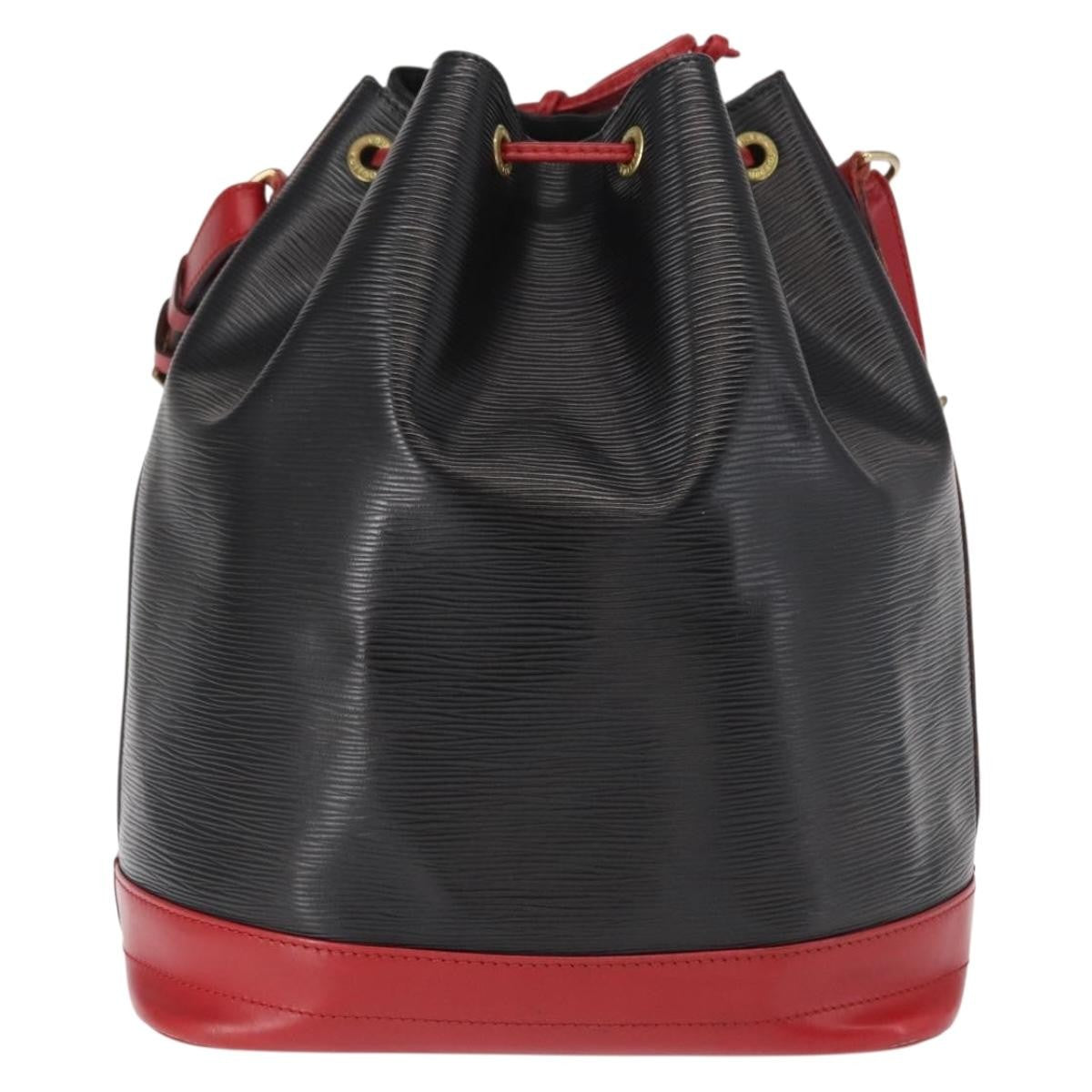 Louis Vuitton Bicolor Noe Epi Leather Black Leather Shoulder Bag Bag (Pre-Owned)