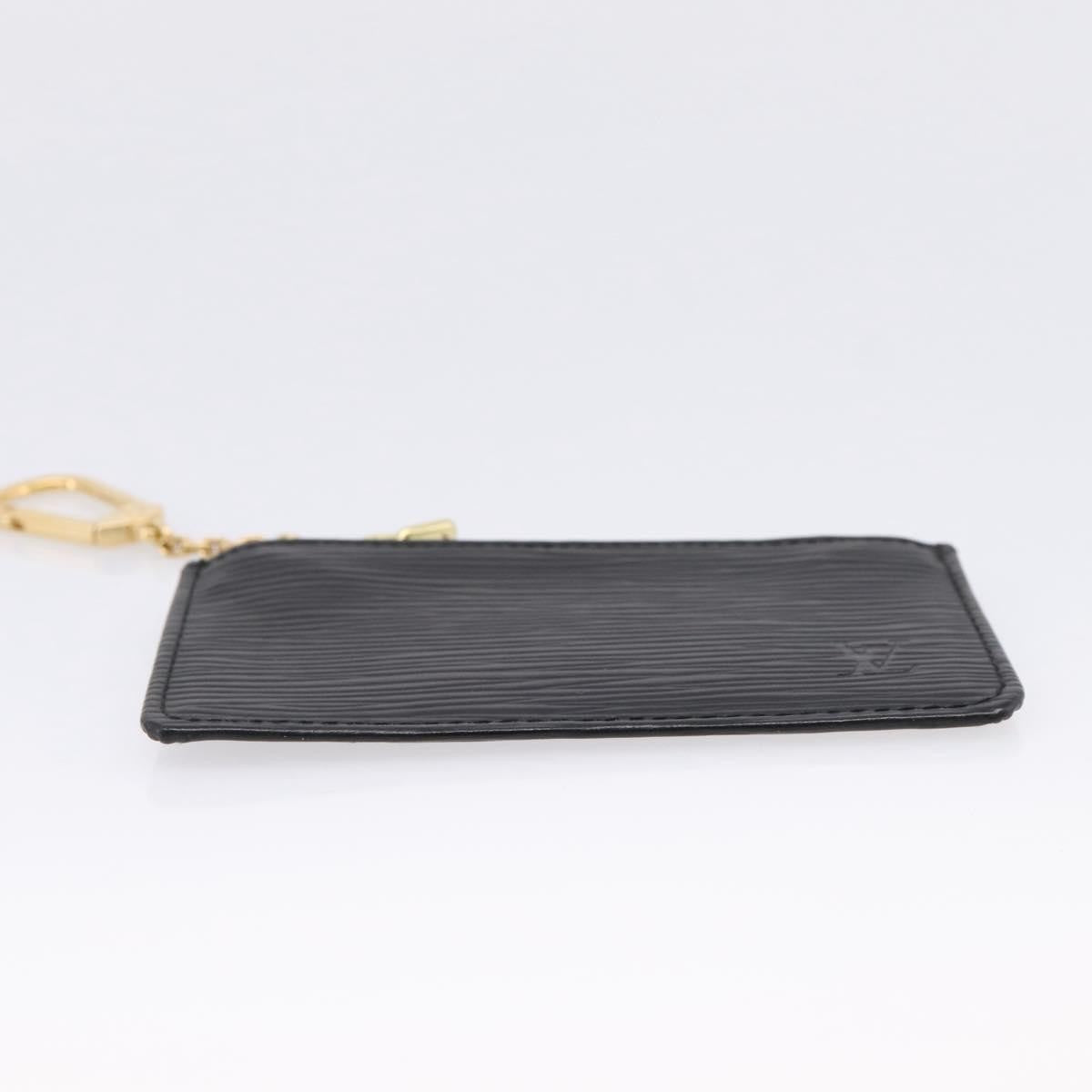 Louis Vuitton Pochette Clés Epi Black Leather Wallets Accessory (Pre-Owned)