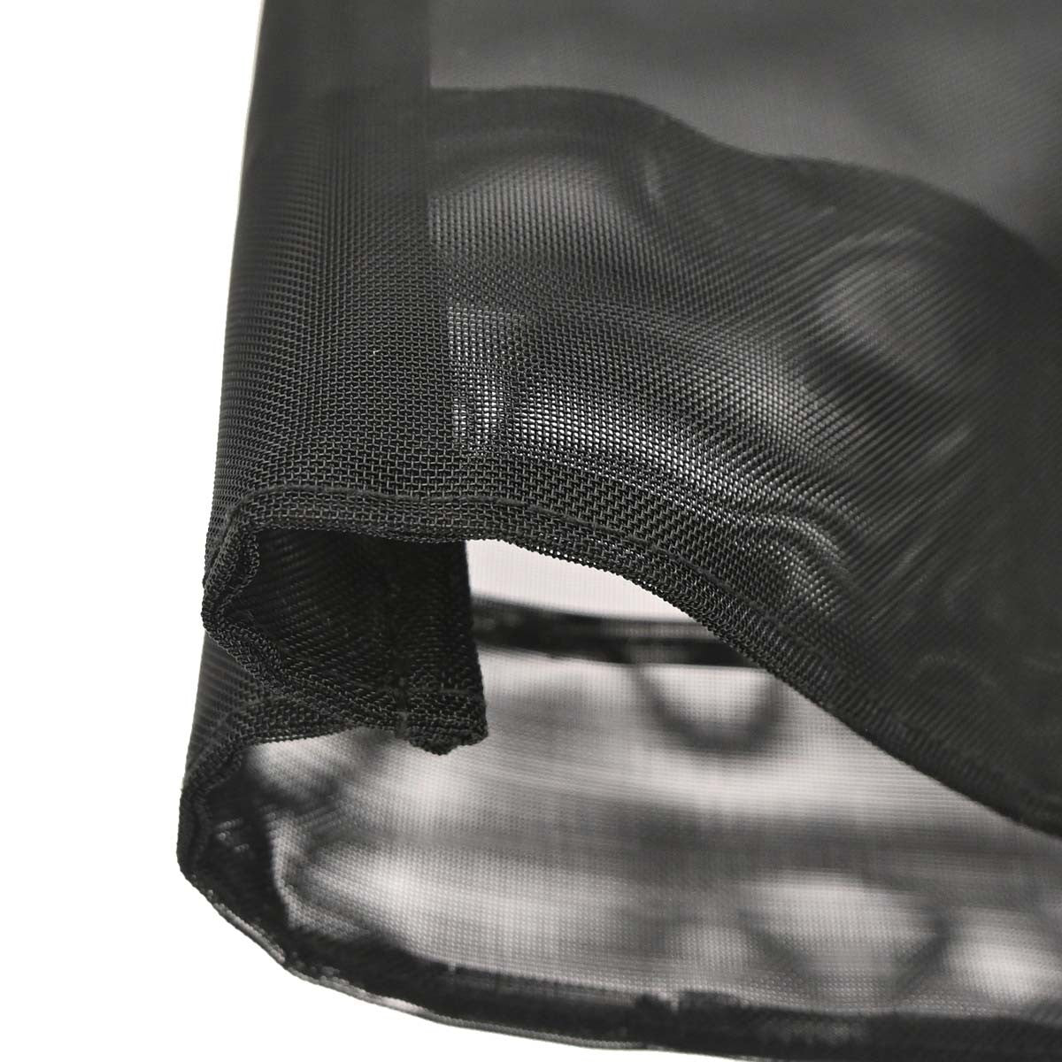 Fendi Vintage Ff Mesh Black Nylon Tote Bag Bag (Pre-Owned)