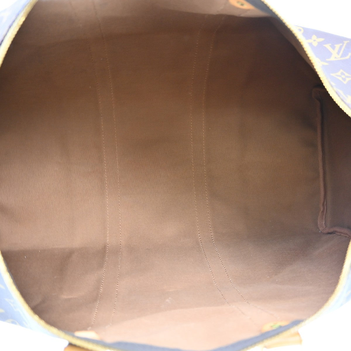 Louis Vuitton Keepall Monogram Canvas Brown Canvas Travel Bag Bag (Pre-Owned)