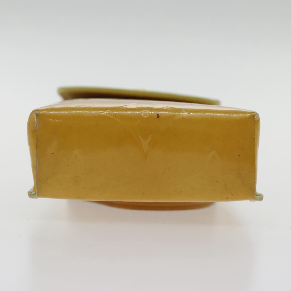 Louis Vuitton Walker Monogram Vernis Yellow Patent_Leather Clutche & Pouche Bag (Pre-Owned)