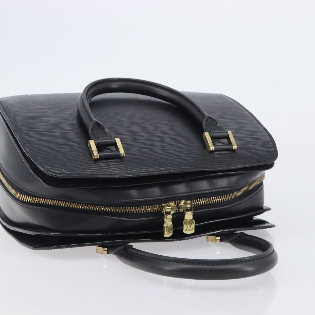 Louis Vuitton Pont Neuf Epi Leather Black Leather Handbag (Pre-Owned)