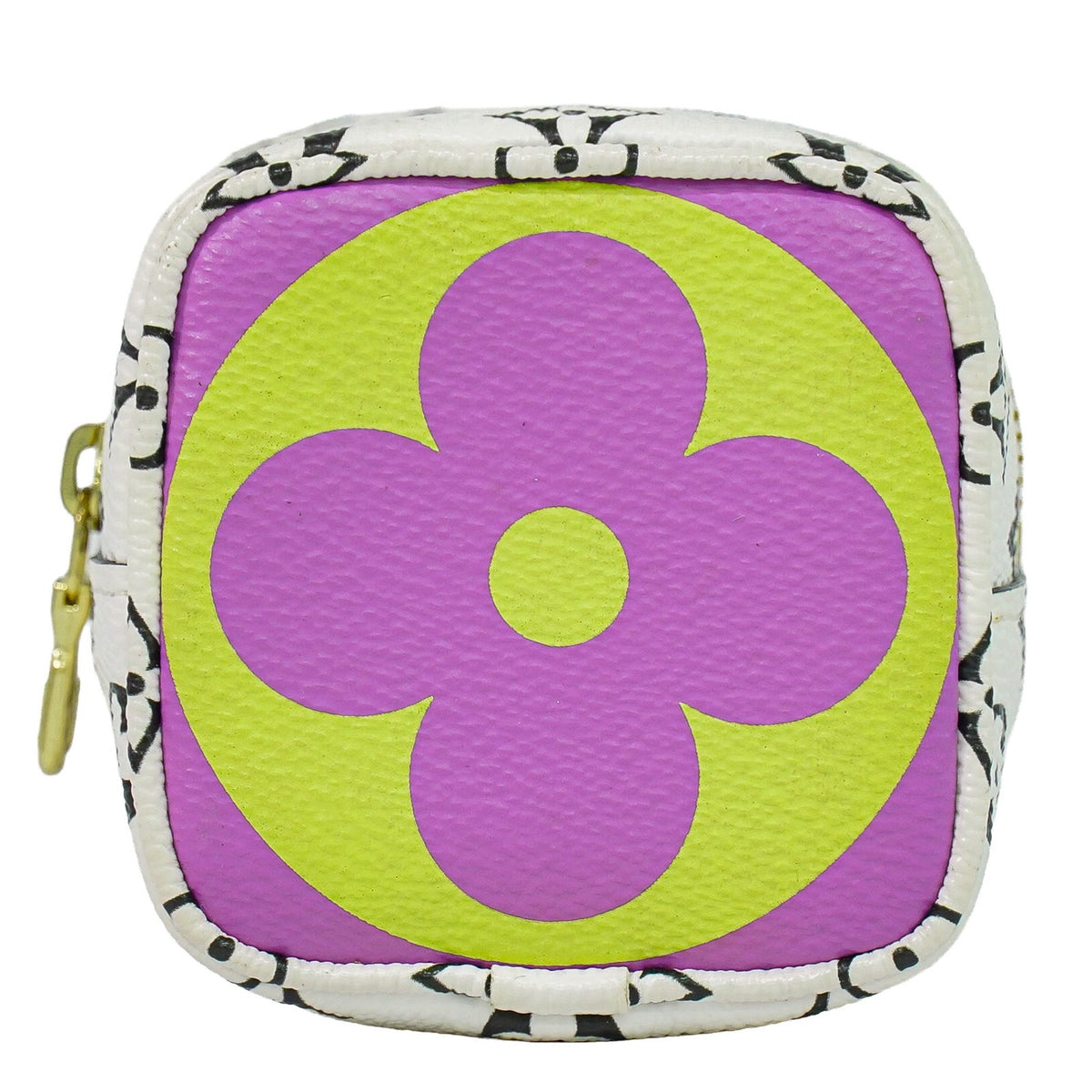 Louis Vuitton Cube Coin Purse Limited Edition Colored Monogram Giant Multicolour Canvas Clutche & Pouche Bag (Pre-Owned)
