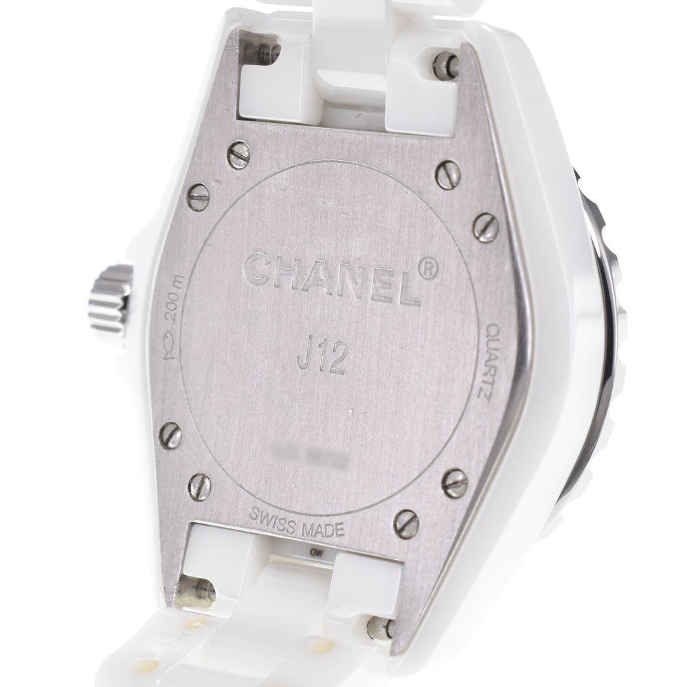 Chanel J12 Quartz Ceramic And Stainless Steel Watch (Pre-Owned)
