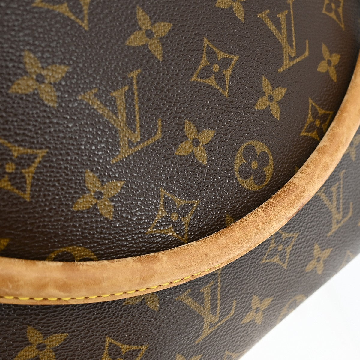 Louis Vuitton Looping Monogram Canvas Brown Canvas Handbag (Pre-Owned)