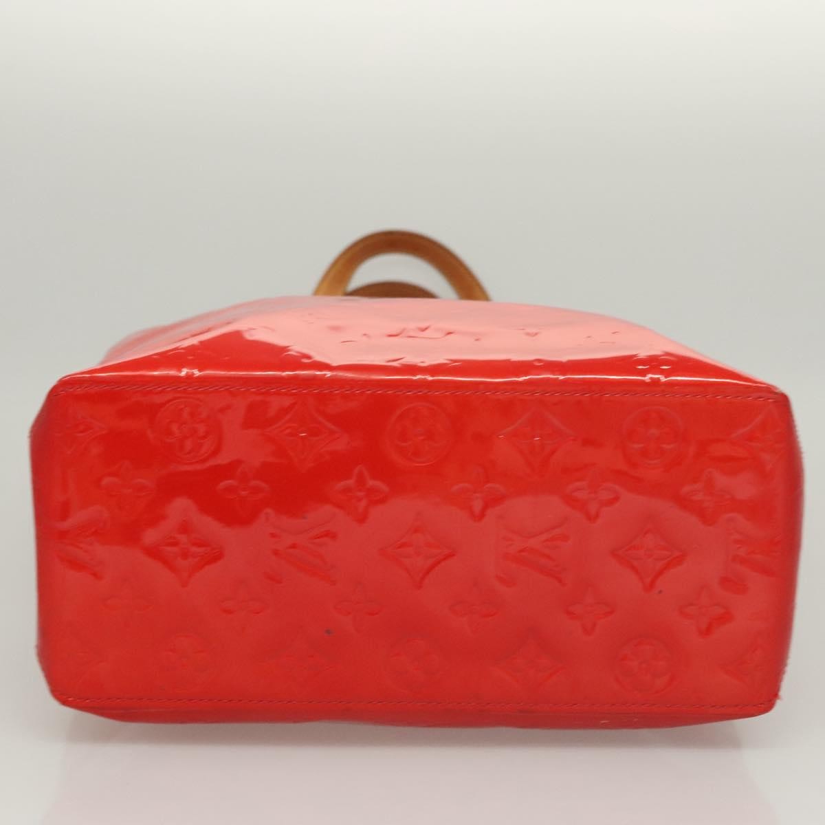 Louis Vuitton Reade Monogram Vernis Red Patent_Leather Handbag (Pre-Owned)