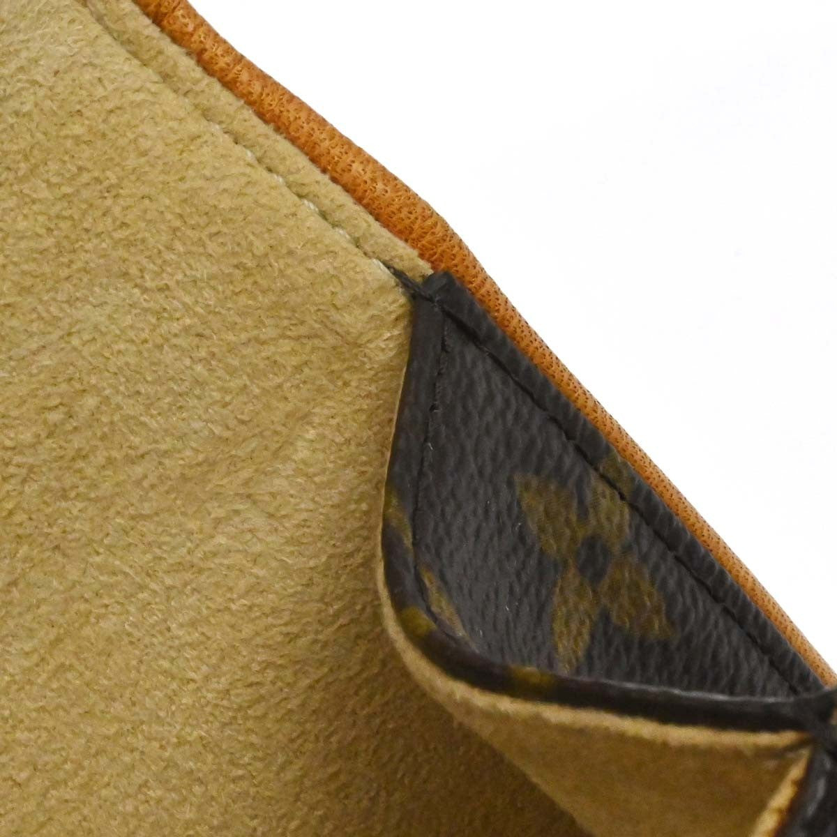 Louis Vuitton Florentine Pochette Damier Brown Canvas Clutche & Pouche Bag (Pre-Owned)