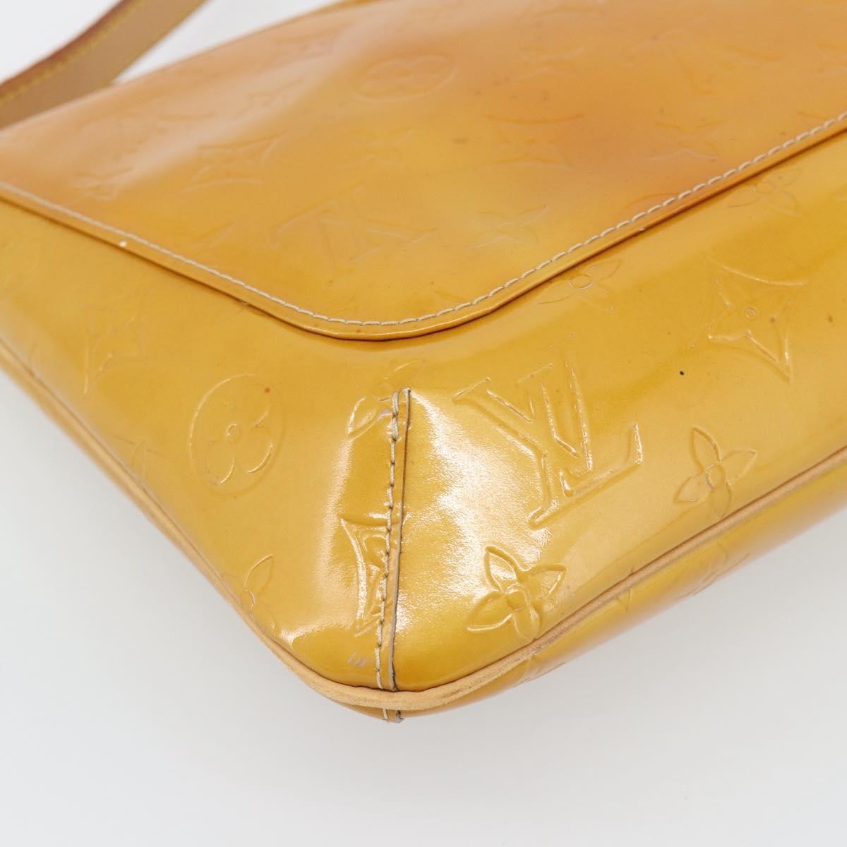 Louis Vuitton Thompson Street Monogram Vernis Yellow Patent_Leather Shoulder Bag Bag (Pre-Owned)