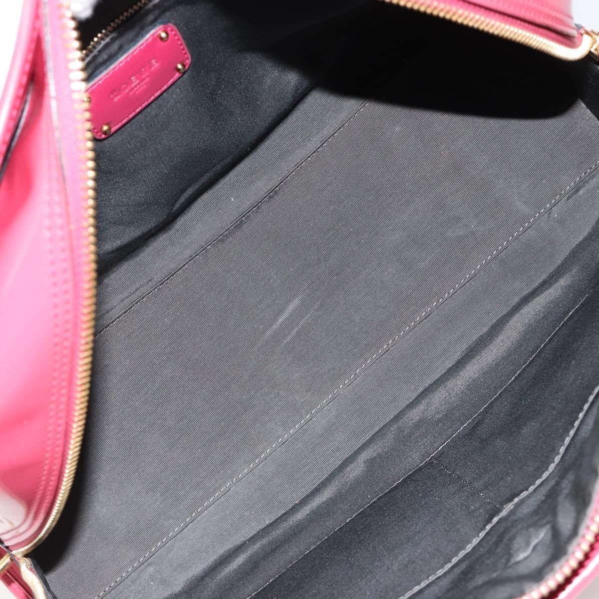 Loewe Amazona Patent Pink Patent_Leather Handbag (Pre-Owned)