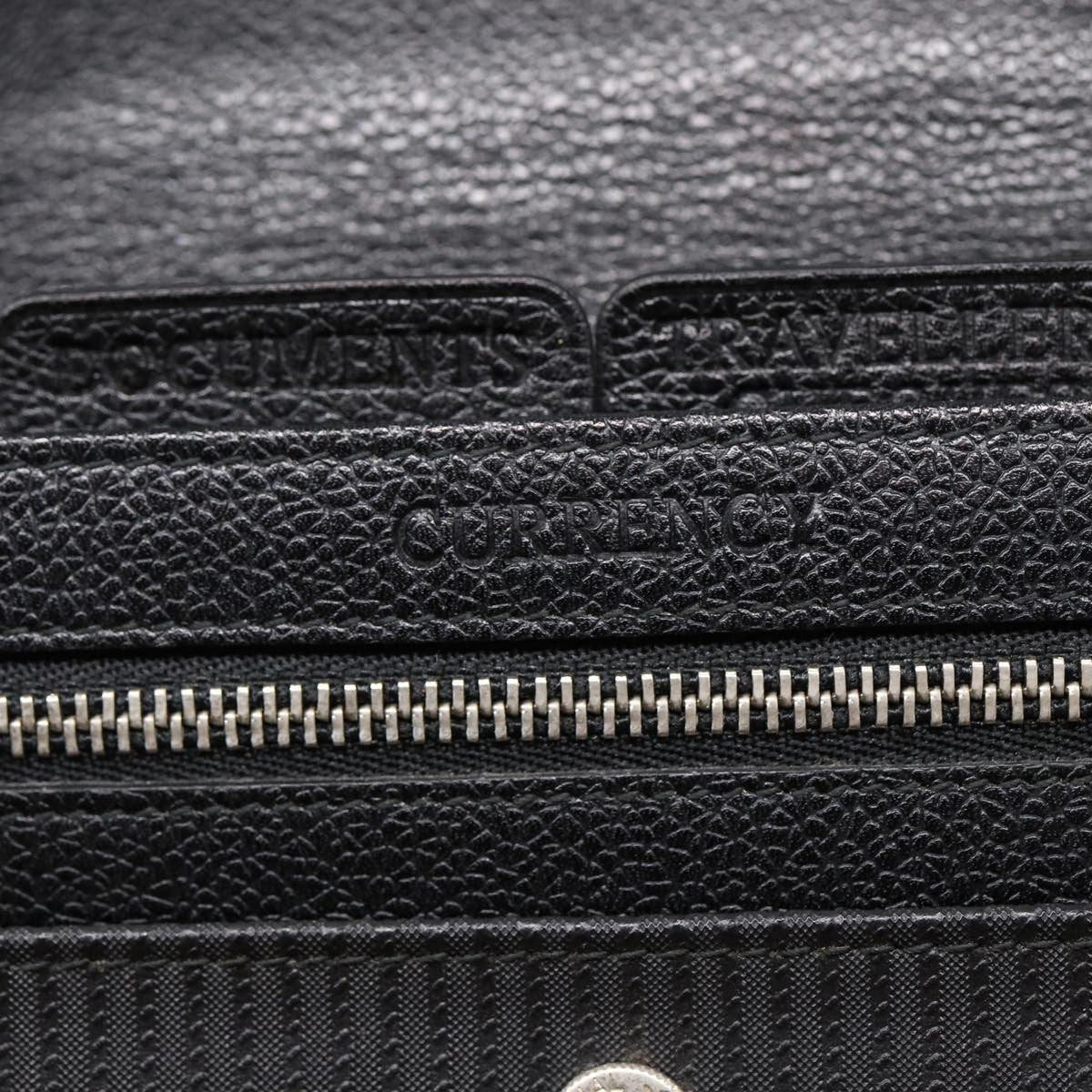 Bvlgari Clutch Pvc Leather Black Pvc Clutche & Pouche Bag (Pre-Owned)