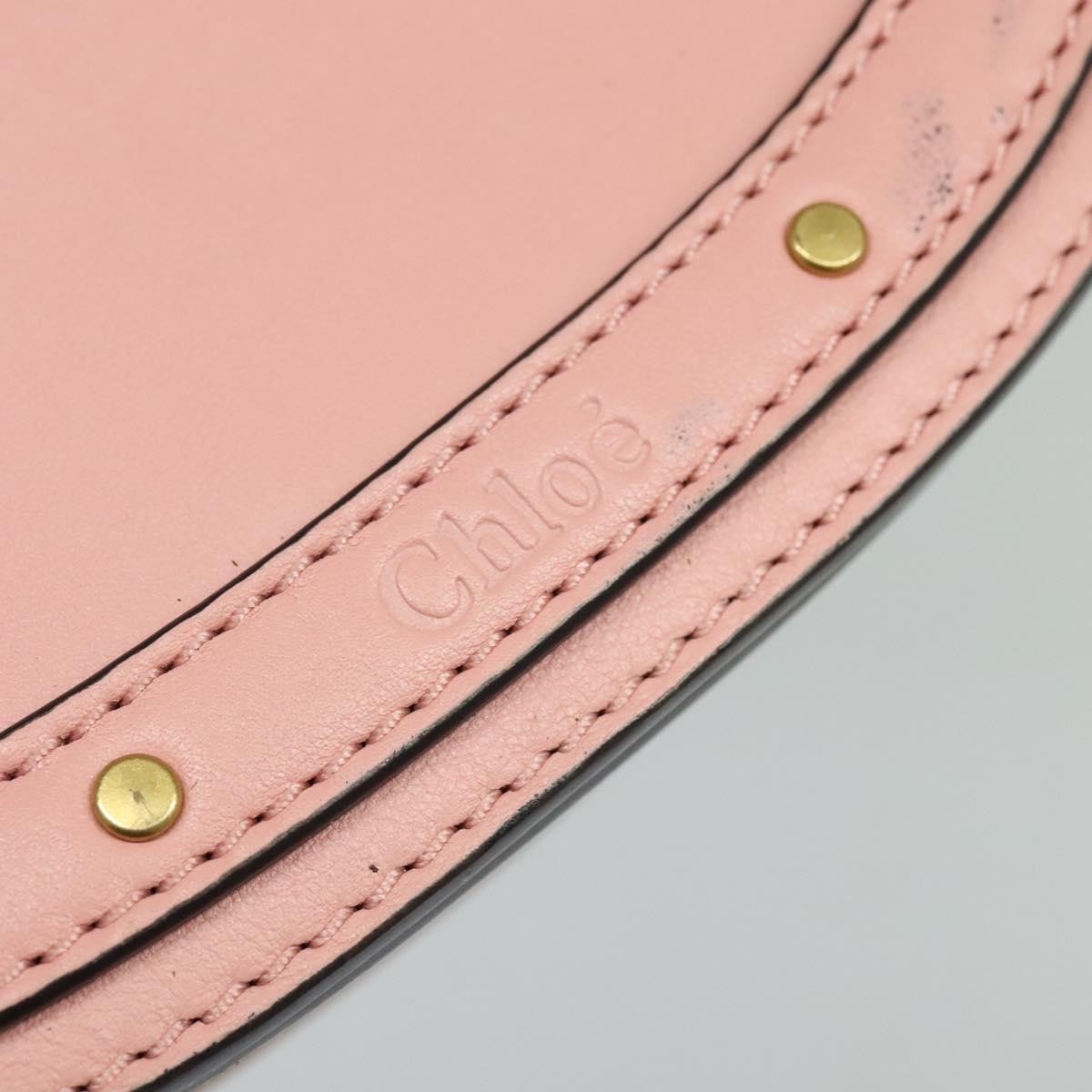 Chloe Nile Leather Pink Leather Handbag (Pre-Owned)