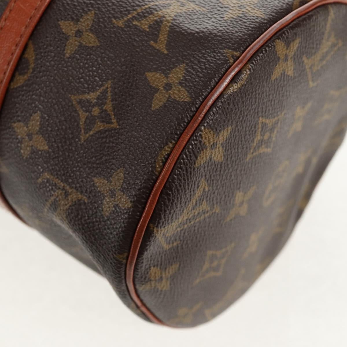 Louis Vuitton Papillon Monogram Canvas Brown Canvas Handbag (Pre-Owned)