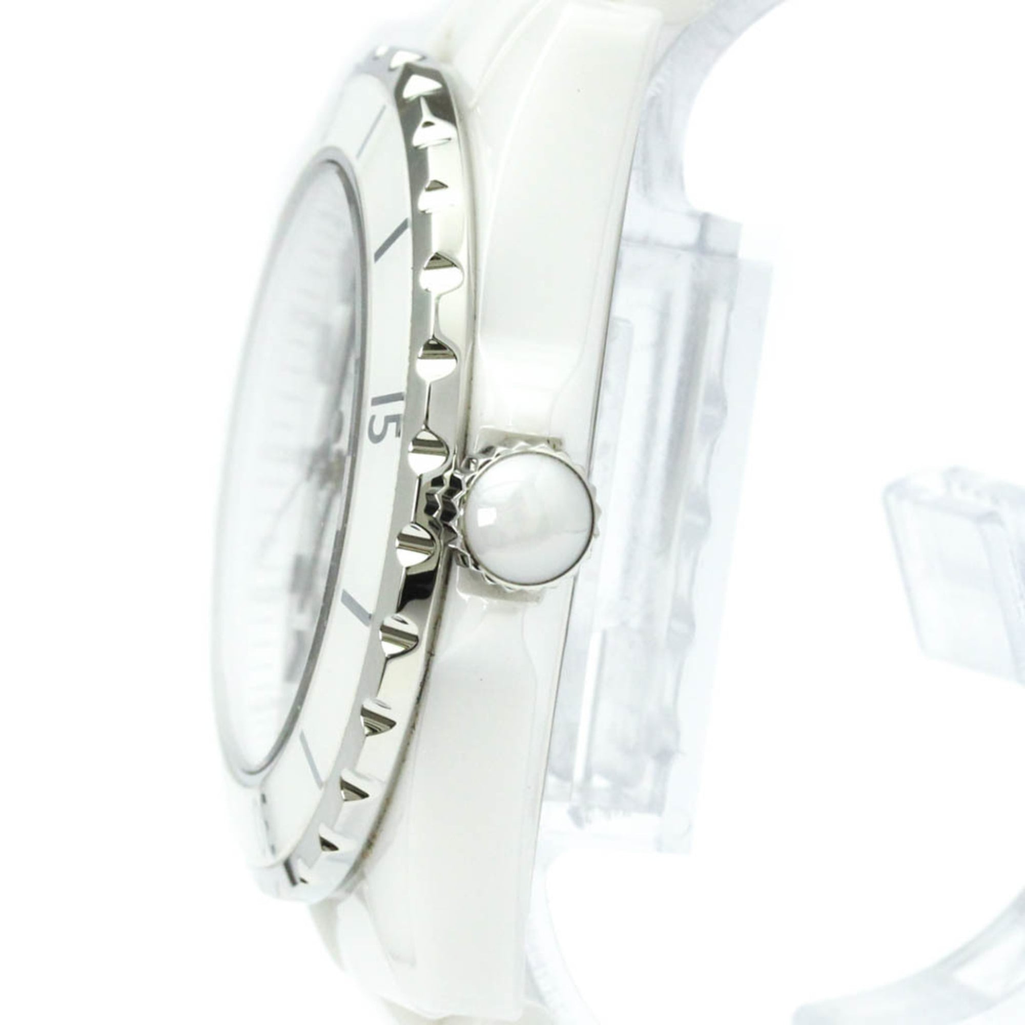 Chanel J12 Automatic Ceramic And Stainless Steel Watch (Pre-Owned)
