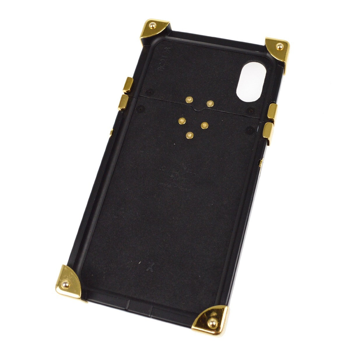 Louis Vuitton Phone Case Canvas Brown Canvas Tech Accessory Accessory (Pre-Owned)