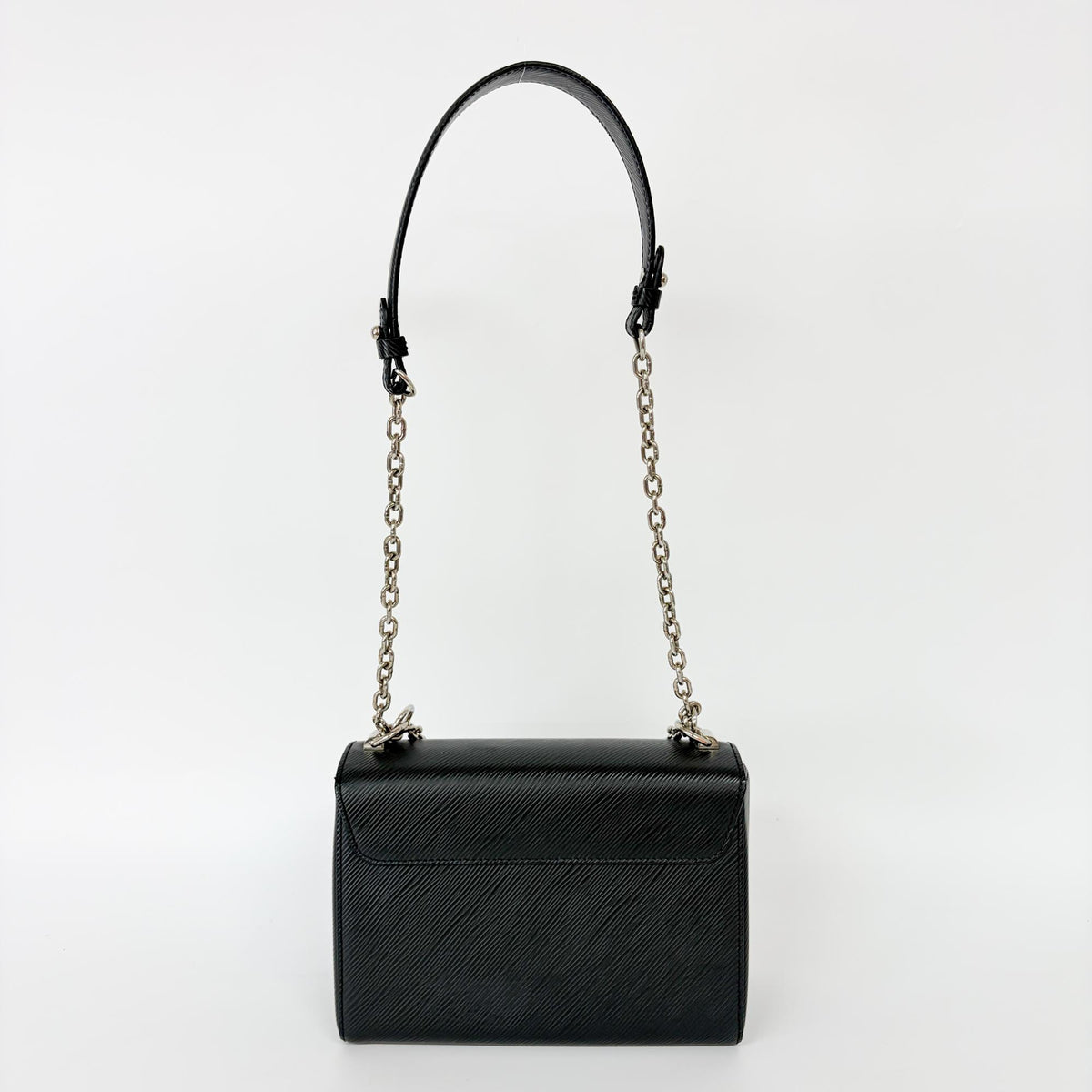 Louis Vuitton Twist Epi Leather Black Leather Handbag (Pre-Owned)