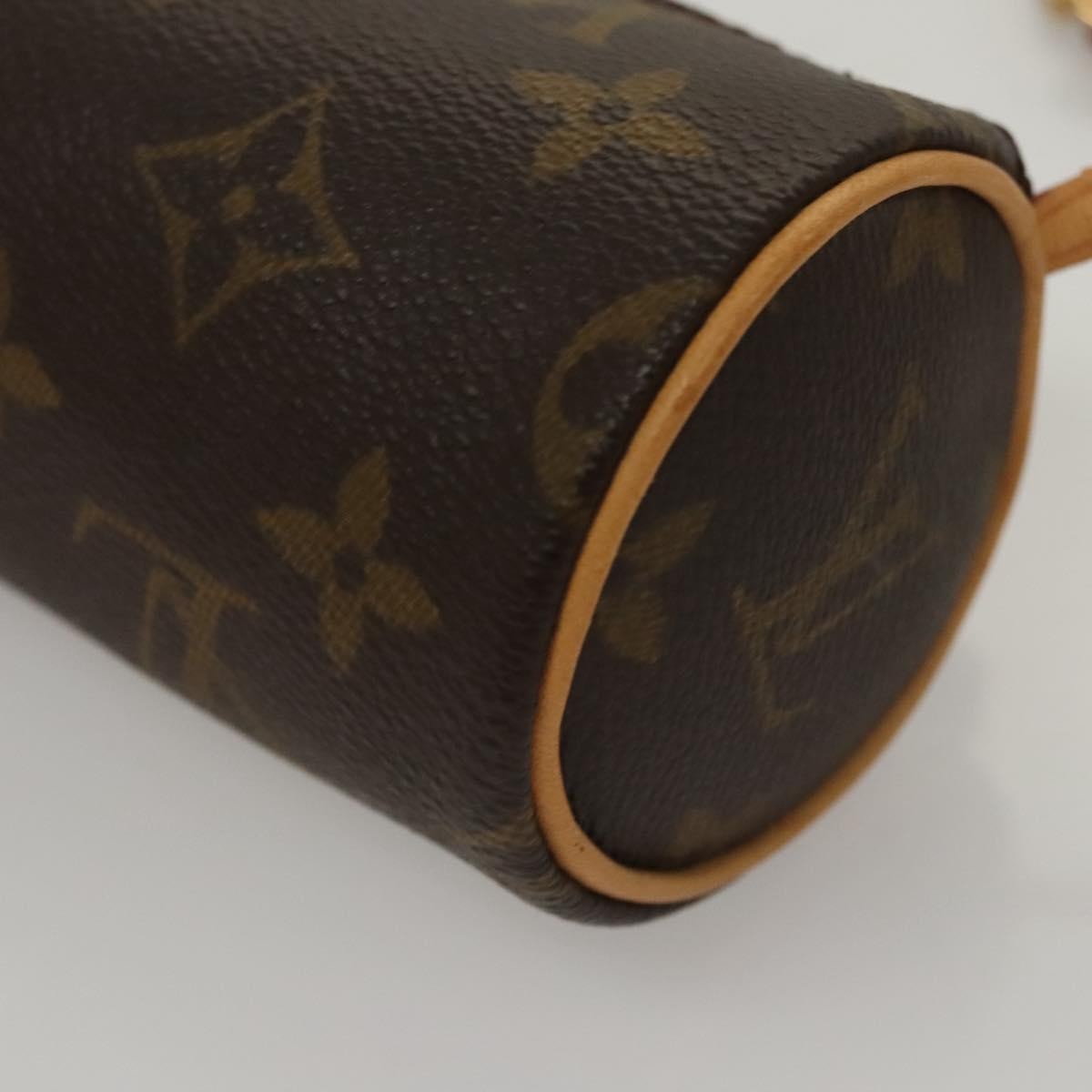 Louis Vuitton Papillon Pochette Monogram Canvas Brown Canvas Bag (Pre-Owned)