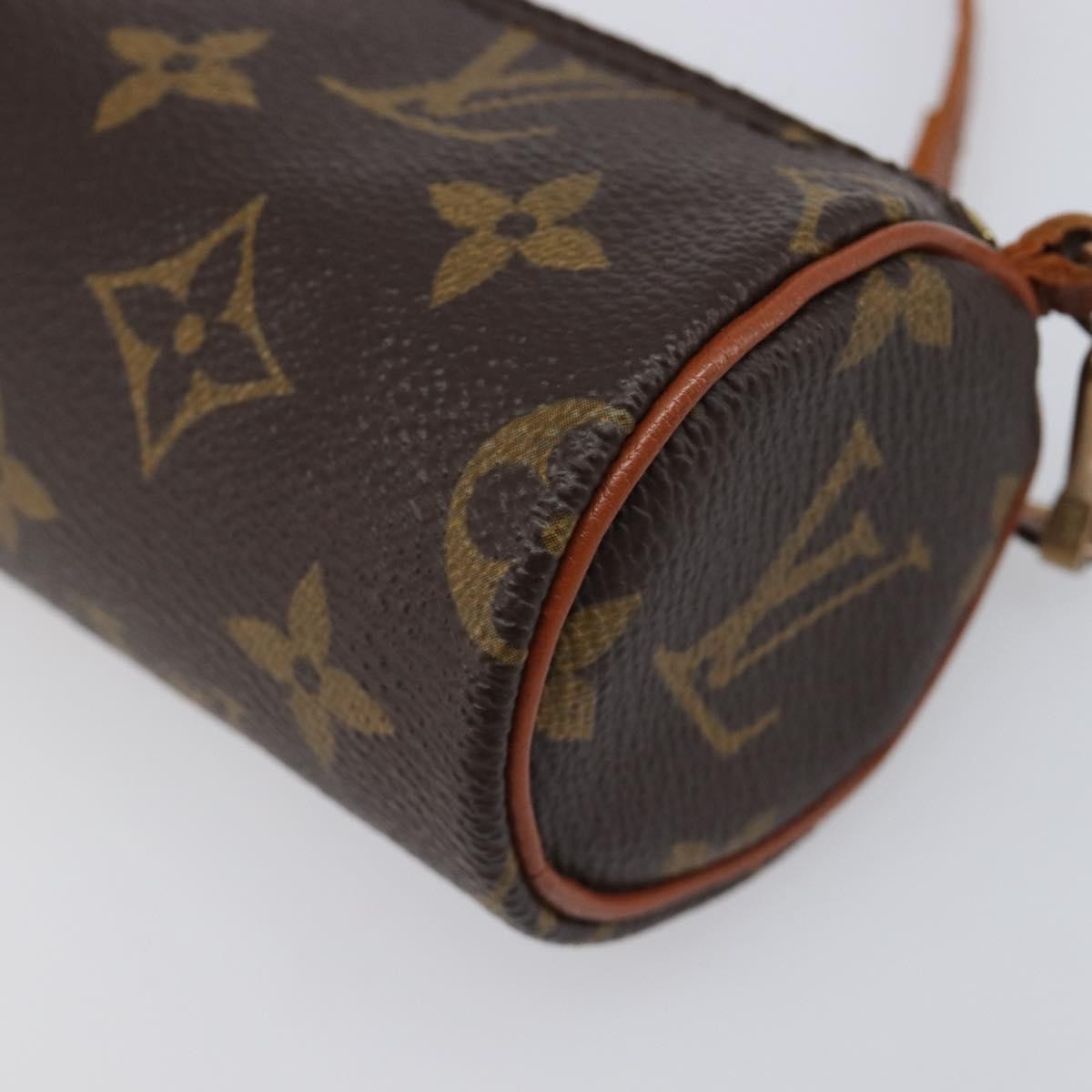 Louis Vuitton Papillon Pochette Monogram Canvas Brown Canvas Clutche & Pouche Bag (Pre-Owned)
