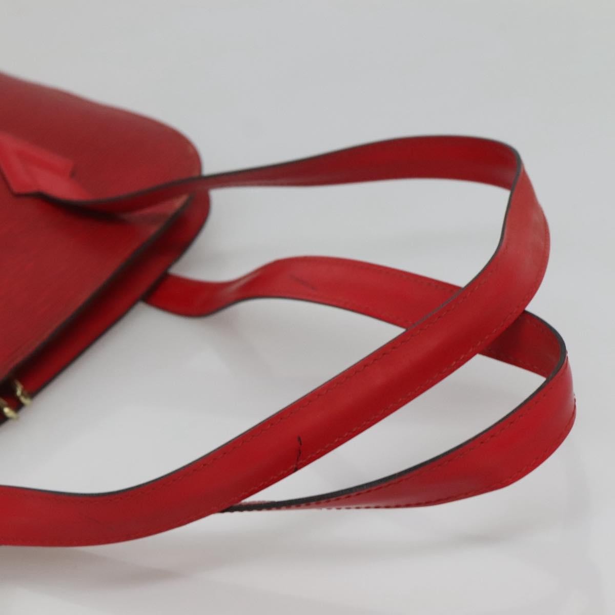 Louis Vuitton Lussac Epi Leather Red Leather Shoulder Bag Bag (Pre-Owned)