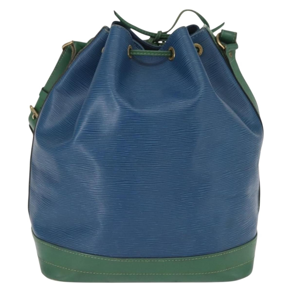 Louis Vuitton Bicolor Noe Epi Leather Blue Leather Shoulder Bag Bag (Pre-Owned)
