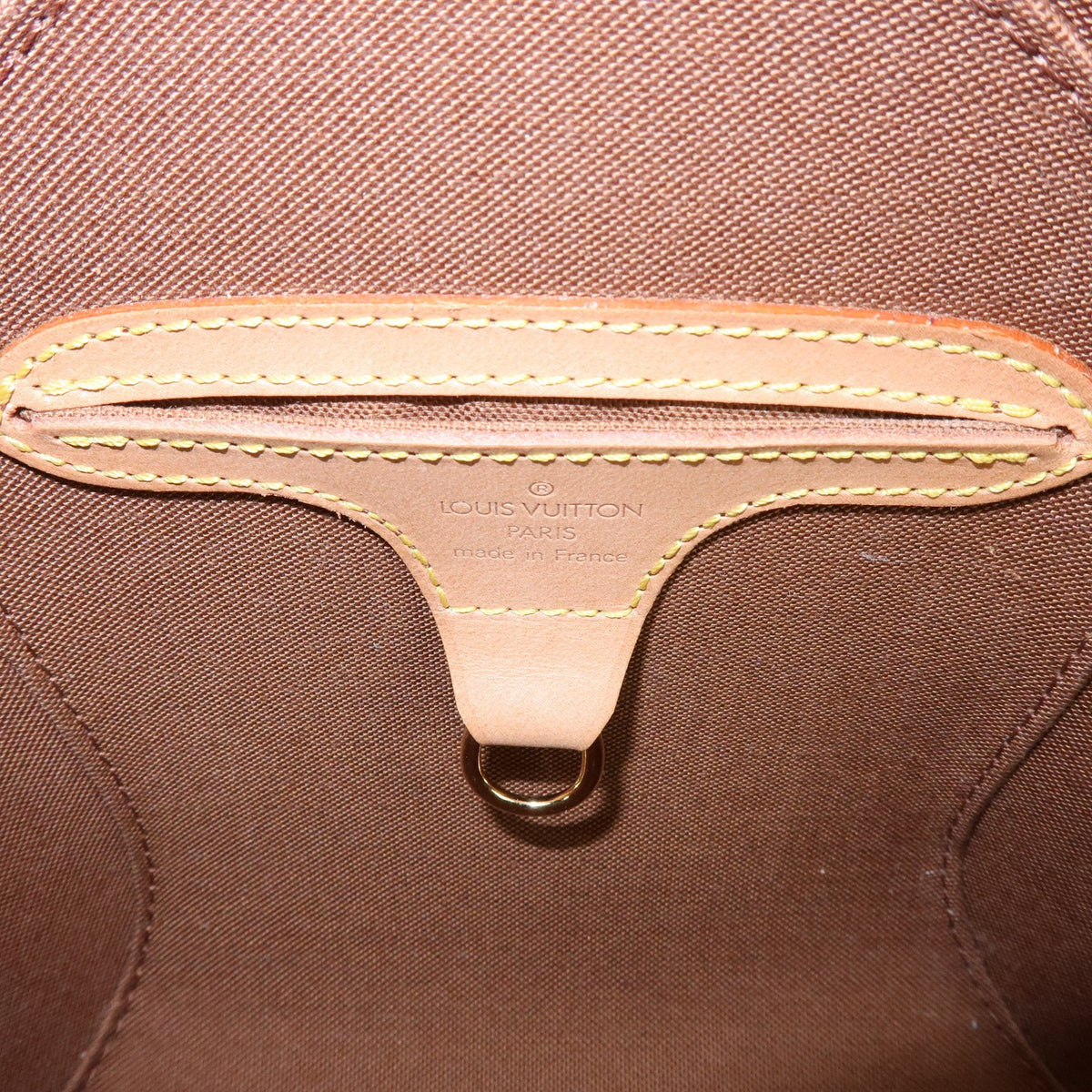 Louis Vuitton Ellipse Monogram Canvas Brown Canvas Handbag (Pre-Owned)