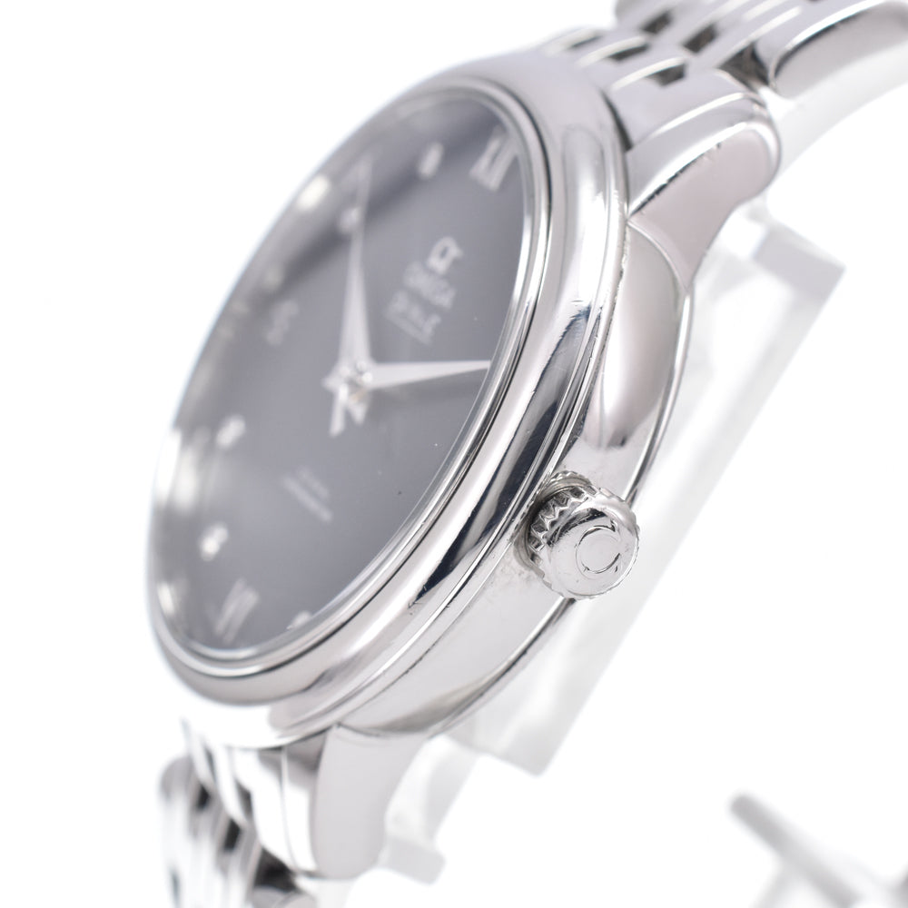 Omega De Ville Prestige Co-Axial Chronometer Automatic Stainless Steel With Diamond Markers Watch (Pre-Owned)