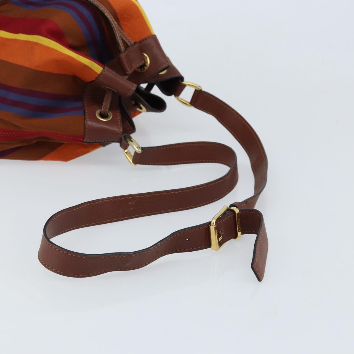 Celine Vintage Canvas Multicolour Canvas Shoulder Bag Bag (Pre-Owned)