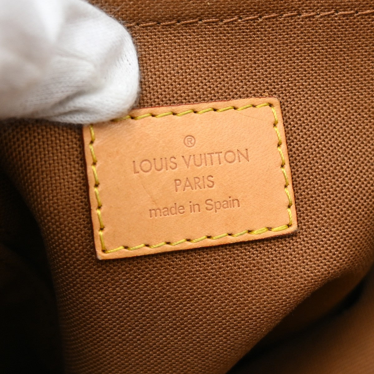 Louis Vuitton Odeon Monogram Canvas Brown Canvas Shoulder Bag Bag (Pre-Owned)