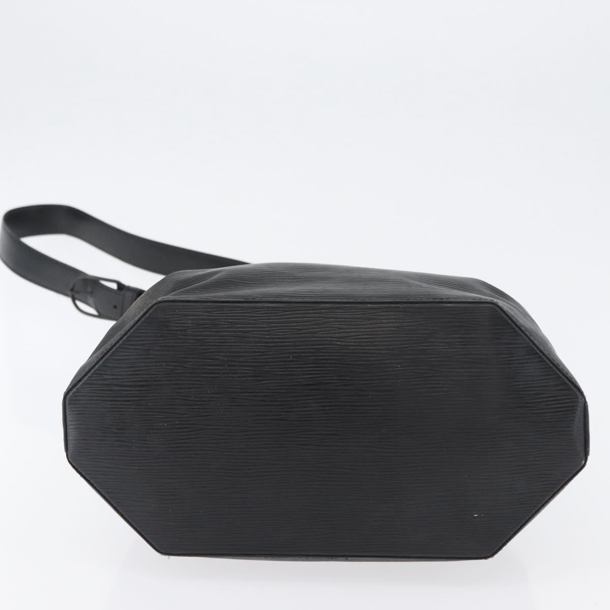 Louis Vuitton Vintage Sac D'epaule Epi Leather Black Leather Shoulder Bag Bag (Pre-Owned)