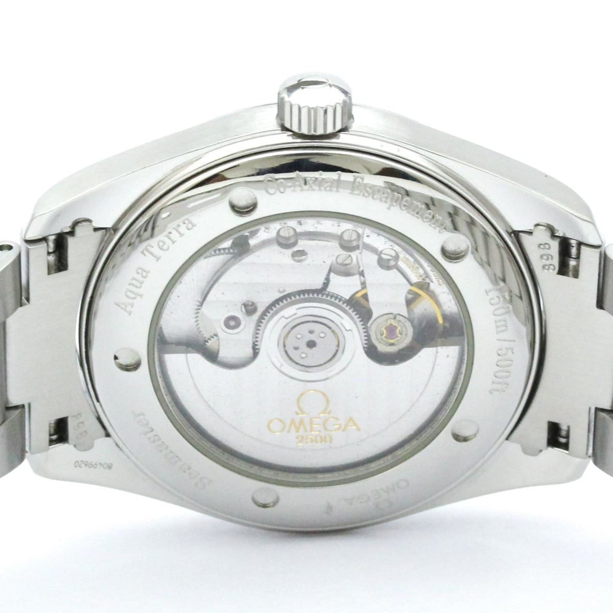 Omega Seamaster Aqua Terra 150M Co-Axial Chronometer Automatic Stainless Steel Watch (Pre-Owned)