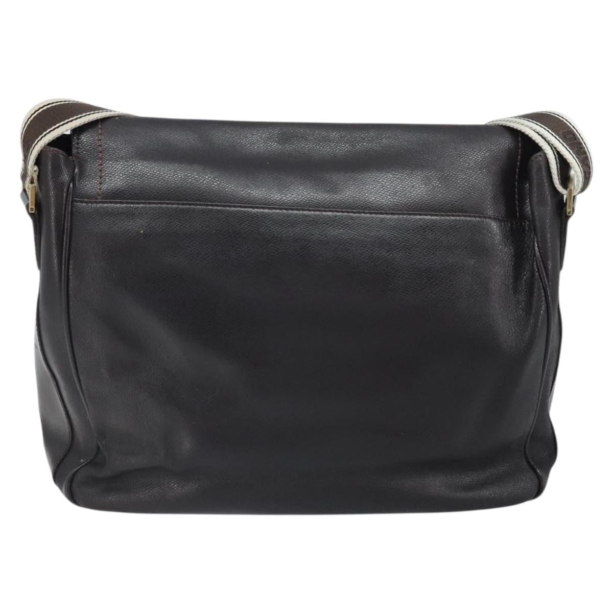 Salvatore Ferragamo Vintage Leather Brown Leather Shoulder Bag Bag (Pre-Owned)