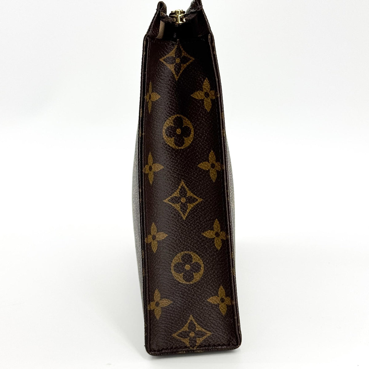 Louis Vuitton Toiletry Pouch Nm Monogram Canvas Brown Canvas Toiletry Case Accessory (Pre-Owned)