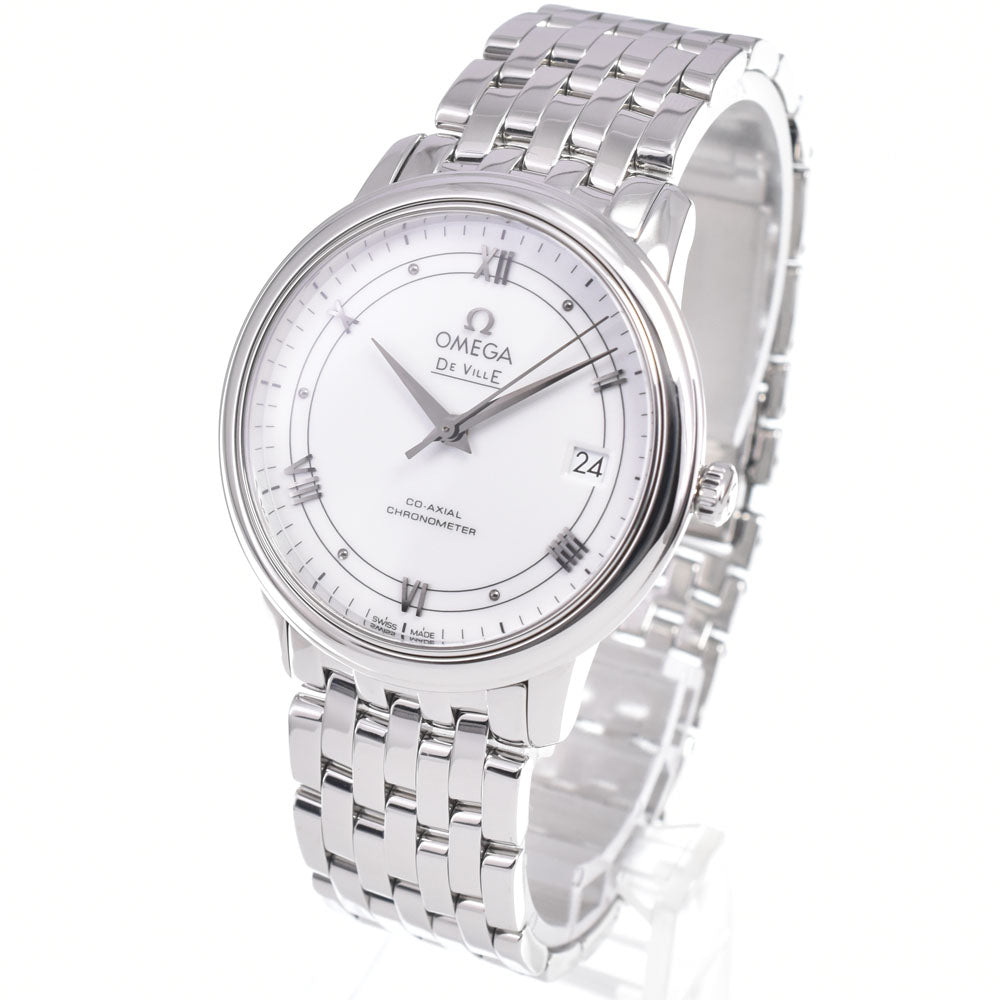 Omega De Ville Prestige Co-Axial Chronometer Automatic Stainless Steel Watch (Pre-Owned)